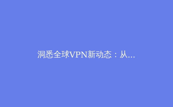 洞悉全球VPN新动态：从技术演进到安全策略，守护你的数字边界 - 3