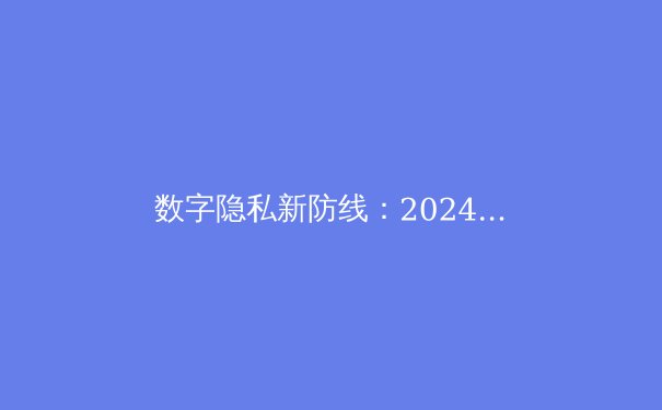 数字隐私新防线：2024年VPN技术演进与安全应用深度解析 - 4